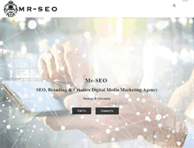 Tablet Screenshot of mr-seo.com